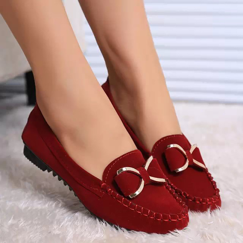 O1CN01Ge2Okf1cUDt4VfCQa_!!2211080533603-0-cib 39 SIZE women’s RED work flat shoes - Image 1