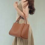 2026 New Handbag Model Niche Soft Leather Basket Bag for Women with a High-End Feel, Large Capacity Tote Bag for Commuting - Image 3