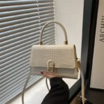 This year's Popular Bag Women's 2025 New Fashionable High-end Retro Small Square Bag Spring Maillard Shoulder Crossbody Bag - Image 2