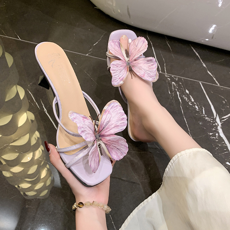 O1CN01V5MYgl1JhzGi1noht_!!2215799461061-0-cib 40 SIZE summer fairy style new French slippers 2025 skirt women summer - Image 1