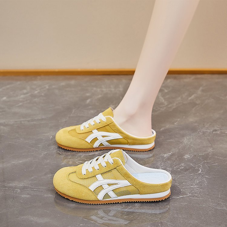 O1CN01ZJhXAQ1nfdilltOsF_!!2675725117-0-cib 39 SIZE new mesh breathable thick sole casual women’s shoes slip-on slippers - Image 1
