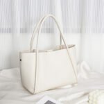 2026 New Handbag Model Niche Soft Leather Basket Bag for Women with a High-End Feel, Large Capacity Tote Bag for Commuting - Image 6