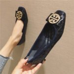 36-41 SIZE Breathable Work Flat Thick Heeled Soft Sole Non-slip Small Size Single-layer Shoes plus size Women’s Shoes