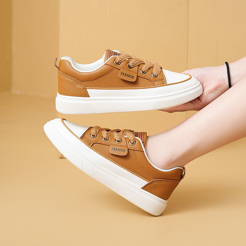O1CN01m25VO128L7jKdTftx_!!2215870507915-0-cib 37-39 SIZE summer solid color heightened thin bottom shoes versatile leather surface wear-resistant versatile - Image 1