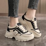 36-38-39 SIZE sports leather height increasing shoes women’s shoes student fashion Korean style