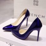 39 SIZE high heels pointed toe shoes