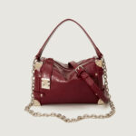 Chanel-Style Chain Square Box Bag for Women, Stylish Handbag, Textured Boston Bag, Large Capacity, Soft Leather Crossbody Bag - Image 3