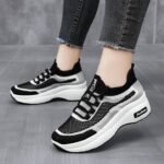 39 SIZE Women’s thick-soled classic casual shoes platform shoes comfortable and breathable