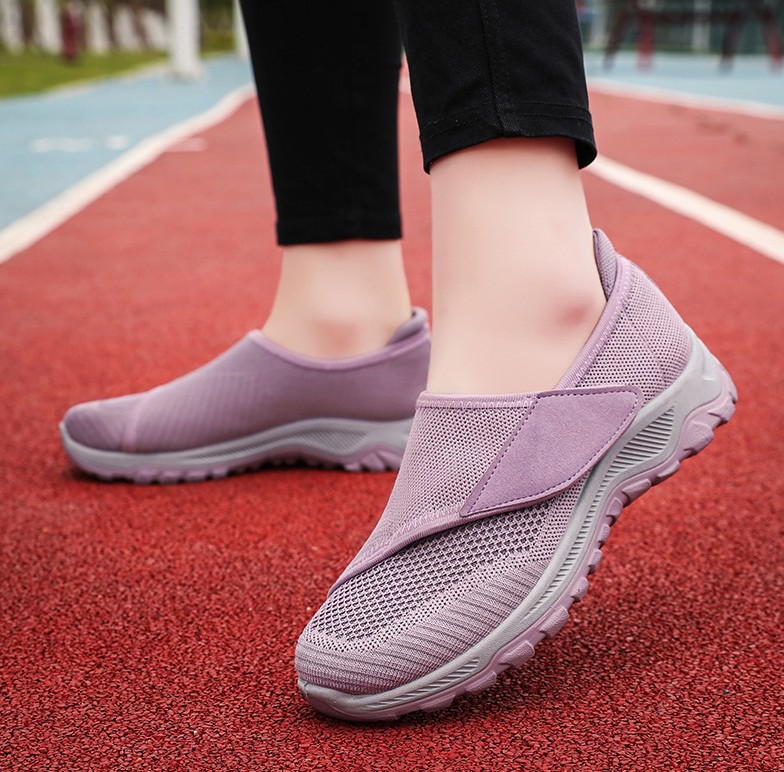 Screenshot 2025-10-09 022552 37-40 SIZE comfortable mother’s shoes, breathable and non-stuffy women’s shoes, Velcro mesh shoes - Image 1