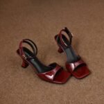 38-39-41 SIZE French pencil high heel - Image 5