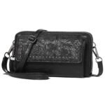 Cross-Border European and American Style Crossbody Mobile Phone Bag Embossed Mini Crossbody Bag Autum Women's 2026 Shoulder Bag Large Capacity Wallet - Image 6