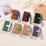 Cross-Border High-End Anti-Theft 80% off Women's Short Wallet with Japanese-Style Large Capacity Card Holder and Money Clip - Image 5
