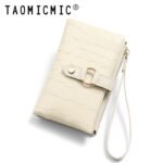 Foreign trade stone-patterned medium-long hand-held women's wallet 80% off coin compartment earphone wallet womenwallet - Image 7