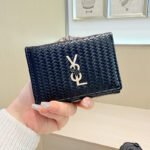 2026 New Style Women's Wallet, Small Chanel-Style Coin Purse, Pu Mini Portable Simple Clip Wallet, Women's High-End Style - Image 2