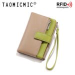 Cross-Border High-End Anti-Theft 80% off Women's Short Wallet with Japanese-Style Large Capacity Card Holder and Money Clip - Image 10
