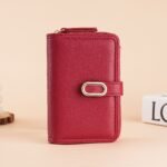 Bag Women's Wallet Zipper Coin Purse Cross-border Litchi Pattern High-end Multi-functional Wallet Large Capacity Card Bag for Women - Image 7