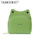 Fashionable, Compact and Cute Design Frog Coin Purse Mini Creative Embroidery Thread Small Bag Pebbled Coin Coin Card Holder