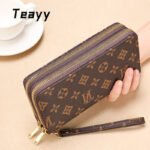 Women's Wallet 2026 New Long Style Wallet for Girls, Fashionable Double-Layer Zipper Large Capacity Wallet for Women - Image 10