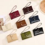 Foreign trade stone-patterned medium-long hand-held women's wallet 80% off coin compartment earphone wallet womenwallet - Image 2
