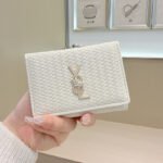 2026 New Style Women's Wallet, Small Chanel-Style Coin Purse, Pu Mini Portable Simple Clip Wallet, Women's High-End Style - Image 5