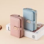 Bag Women's Wallet Zipper Coin Purse Cross-border Litchi Pattern High-end Multi-functional Wallet Large Capacity Card Bag for Women - Image 4