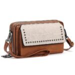 Cross-Border European and American Style Crossbody Mobile Phone Bag Embossed Mini Crossbody Bag Autum Women's 2026 Shoulder Bag Large Capacity Wallet - Image 5