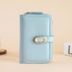 Bag Women's Wallet Zipper Coin Purse Cross-border Litchi Pattern High-end Multi-functional Wallet Large Capacity Card Bag for Women - Image 8