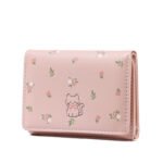 Cross-Border Cute Short Cartoon Women's Wallet Cat Small 70% off Ins Youth Campus Wallet Card Holder Wallet - Image 11