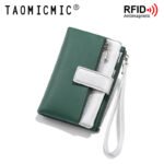 Cross-Border High-End Anti-Theft 80% off Women's Short Wallet with Japanese-Style Large Capacity Card Holder and Money Clip - Image 9