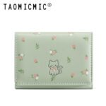 Cross-Border Cute Short Cartoon Women's Wallet Cat Small 70% off Ins Youth Campus Wallet Card Holder Wallet - Image 8