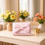 Daini Korean Ins Style Fresh and Cute Big Bow High Quality Mini Compact 70% off Student Short Wallet - Image 9
