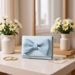Daini Korean Ins Style Fresh and Cute Big Bow High Quality Mini Compact 70% off Student Short Wallet - Image 7