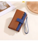 Cross-Border High-End Anti-Theft 80% off Women's Short Wallet with Japanese-Style Large Capacity Card Holder and Money Clip - Image 4