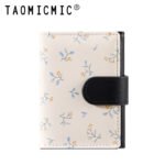 Korean Style Fresh Short Women's Wallet Pu Printed Small 70% off Ins Style Foreign Trade Multi-Card Slot Wallet - Image 8