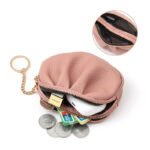 Yue Qiankai Women's Coin Card Bag Mini Small Bag Double-Layer Zipper with Key Large Capacity Headphones Lipstick Cosmetic Bag - Image 4