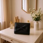 Daini Korean Ins Style Fresh and Cute Big Bow High Quality Mini Compact 70% off Student Short Wallet - Image 6