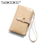 Foreign trade stone-patterned medium-long hand-held women's wallet 80% off coin compartment earphone wallet womenwallet - Image 10