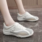 K6812 retro ballet training shoes for women, 2026 new autumn versatile white sneakers, sports casual Forrest Gump sneakers - Image 2