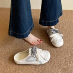 Baotou Dexun Shoes Forrest Gump Half Slippers Women's 2025 Autumn Heelless Women's Shoes Slip-On Lazy Shoes Wholesale - Image 8