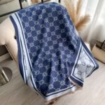 A1 Jacquard Landscape Painting Imitation Cashmere Scarf for Women's Office Air-Conditioned Room Thickeneded Warm Long Trendyy Hot Style Scarf - Image 2