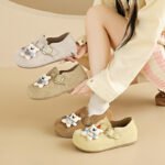 2026 Spring New Birkenstock Shoes Ins Cute Female Students Slip-On Full-Coverage Casual Shoes Street Style Y706 - Image 3
