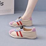Women's Low-Cut Sports Sneakers 2026 Spring and Autumn New Trendy Versatile Dad-Style White Sneakers - Image 3