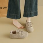 K3922 Simple and Stylish Soft-Soled Lightweight Casual Women's Shoes 2026 Spring and Autumn New Versatile Everyday Sneakers