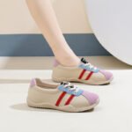 Women's Low-Cut Sports Sneakers 2026 Spring and Autumn New Trendy Versatile Dad-Style White Sneakers