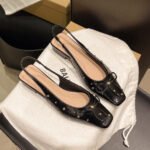 Foreign Trade Cross-Border Thick-Heeled Sandals for Women 2026 Summer New Style Bow-Knot Rivet Mary Jane Shoes for Women - Image 8