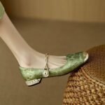 2026 Fall New Vintage Lightweight Chinese Style Mary Jane Shoes French Shallow Single Shoes Soft Sole Mary Jane Shoes for Women
