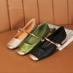 2026 Fall New Vintage Lightweight Chinese Style Mary Jane Shoes French Shallow Single Shoes Soft Sole Mary Jane Shoes for Women - Image 5