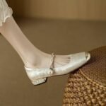 2026 Fall New Vintage Lightweight Chinese Style Mary Jane Shoes French Shallow Single Shoes Soft Sole Mary Jane Shoes for Women - Image 3