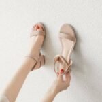 2026 New Fairy-Style Roman Sandals for Women with One-Strap Buckle, Chunky Mid-Heel, Black Versatile Summer Sandals - Image 6