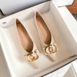 French-Style Pointed Toe Flat Shoes for Women 2026 New Bow-Knot Women's Shoes Versatile Large Size Women's Shoes 41-43